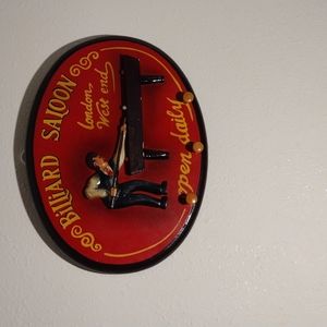 3D Billiard Saloon bar sign